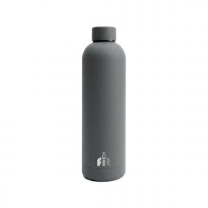 grey Deltafit 750ml Insulated Stainless Steel Water Bottle (Grey)
