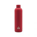 Deltafit 750ml Insulated Stainless Steel Water Bottle (Red)